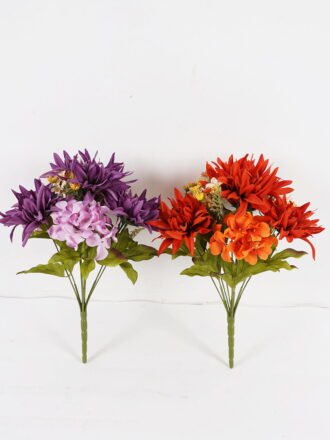 Artificial Flower 33*33*46cm Peony&Orchid&Dahlia *18 bush GS-61524030 Flowers Bush 3,000+ sqm showroom with thousands of artificial flowers, plants & trees ready for global sourcing.