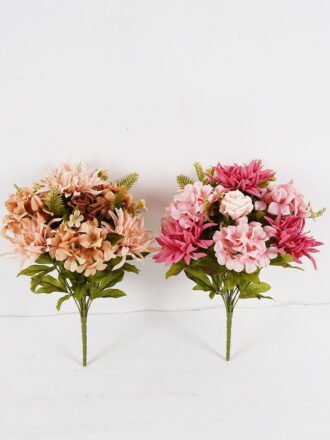 Artificial Flower 29*29*29cm Bolocephalus Callistephus *5 bush GS-57924004 2024Oct YeahFlower is one of Chinese leading OEM manufacturers and exporters , supplying the silk flowers, wholesale artificial trees