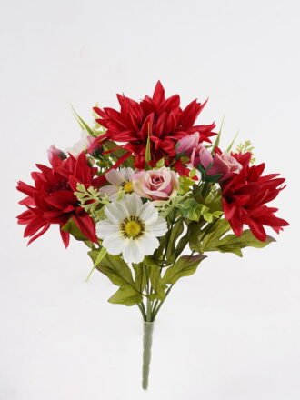 Artificial Flower 30*30*42cm Orchid&Peony&Hydrangea *9 bush GS-61524026 Flowers Bush 3,000+ sqm showroom with thousands of artificial flowers, plants & trees ready for global sourcing.