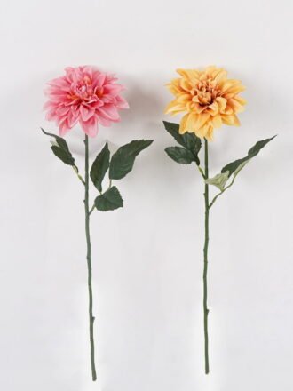 Artificial Flower 22*22*80cm Dahlia *6 single stem GS-58824040-R1 2024Oct YeahFlower is one of Chinese leading OEM manufacturers and exporters , supplying the silk flowers, wholesale artificial trees