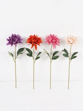 Artificial Flower 16*16*45cm Peony single stem GS-61524025 Single Flowers 3,000+ sqm showroom with thousands of artificial flowers, plants & trees ready for global sourcing.