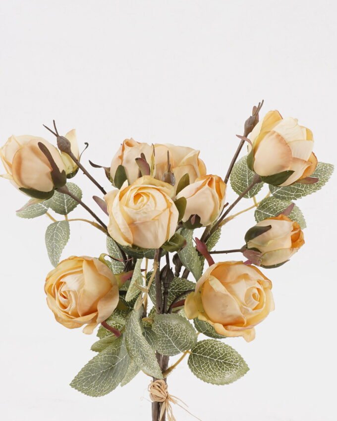Artificial Flower 19*19*45cm Rose *3 bundle GS-25824007 2024Oct YeahFlower is one of Chinese leading OEM manufacturers and exporters , supplying the silk flowers, wholesale artificial trees
