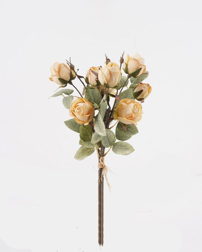 Artificial Flower 19*19*45cm Rose *3 bundle GS-25824007 2024Oct YeahFlower is one of Chinese leading OEM manufacturers and exporters , supplying the silk flowers, wholesale artificial trees