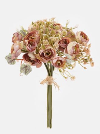 Artificial Flower 19*19*30cm Rose *7 bundle GS-58824054-Z2 Bouquet 3,000+ sqm showroom with thousands of artificial flowers, plants & trees ready for global sourcing.