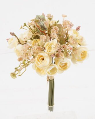 Artificial Flower 19*19*30cm Rose *7 bundle GS-58824054 2024Oct YeahFlower is one of Chinese leading OEM manufacturers and exporters , supplying the silk flowers, wholesale artificial trees