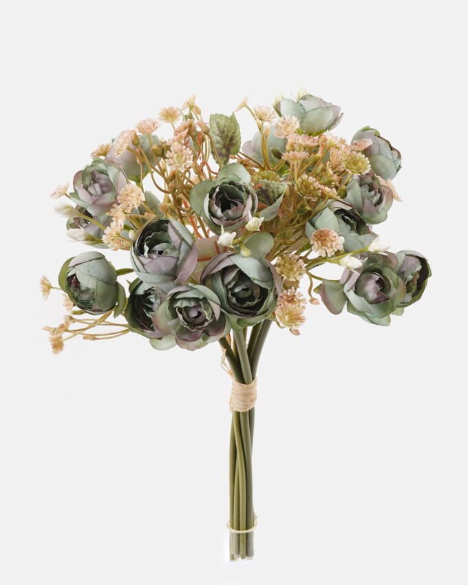 Artificial Flower 19*19*30cm Rose *7 bundle GS-58824054 2024Oct YeahFlower is one of Chinese leading OEM manufacturers and exporters , supplying the silk flowers, wholesale artificial trees