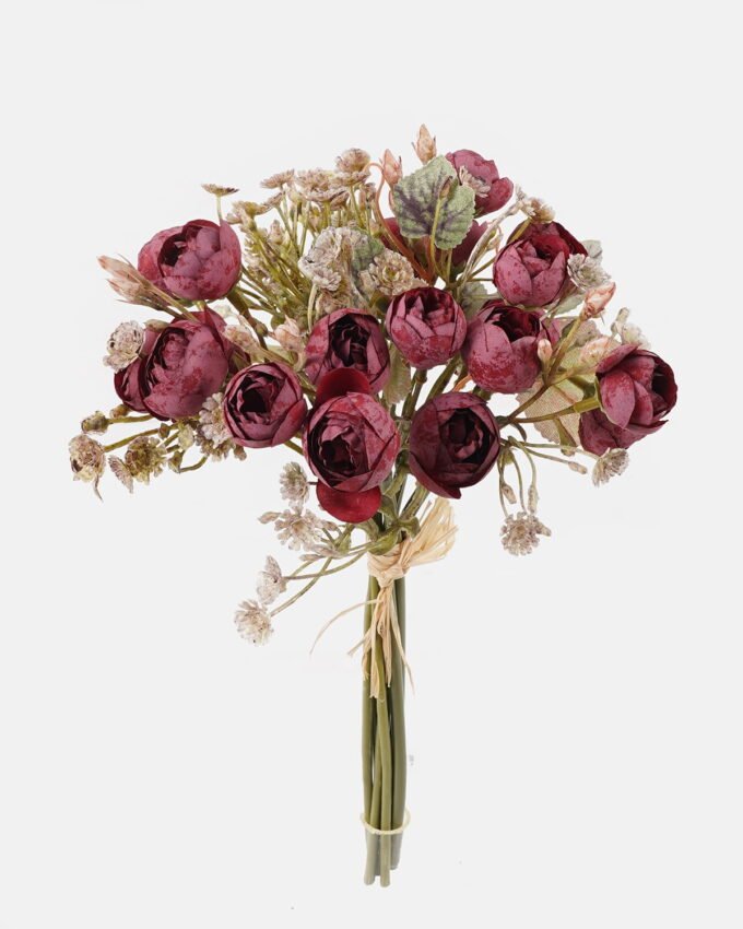 Artificial Flower 19*19*30cm Rose *7 bundle GS-58824054 2024Oct YeahFlower is one of Chinese leading OEM manufacturers and exporters , supplying the silk flowers, wholesale artificial trees