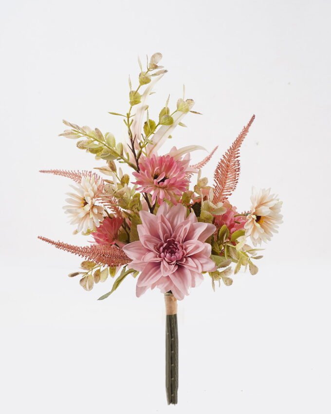 Artificial Flower 25*25*45cm Rose&Dahlia *8 bundle GS-52824035 2024Oct YeahFlower is one of Chinese leading OEM manufacturers and exporters , supplying the silk flowers, wholesale artificial trees