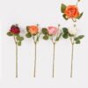 Artificial Flower 16*16*46cm Rose single stem GS-58824038 Single Flowers 3,000+ sqm showroom with thousands of artificial flowers, plants & trees ready for global sourcing.