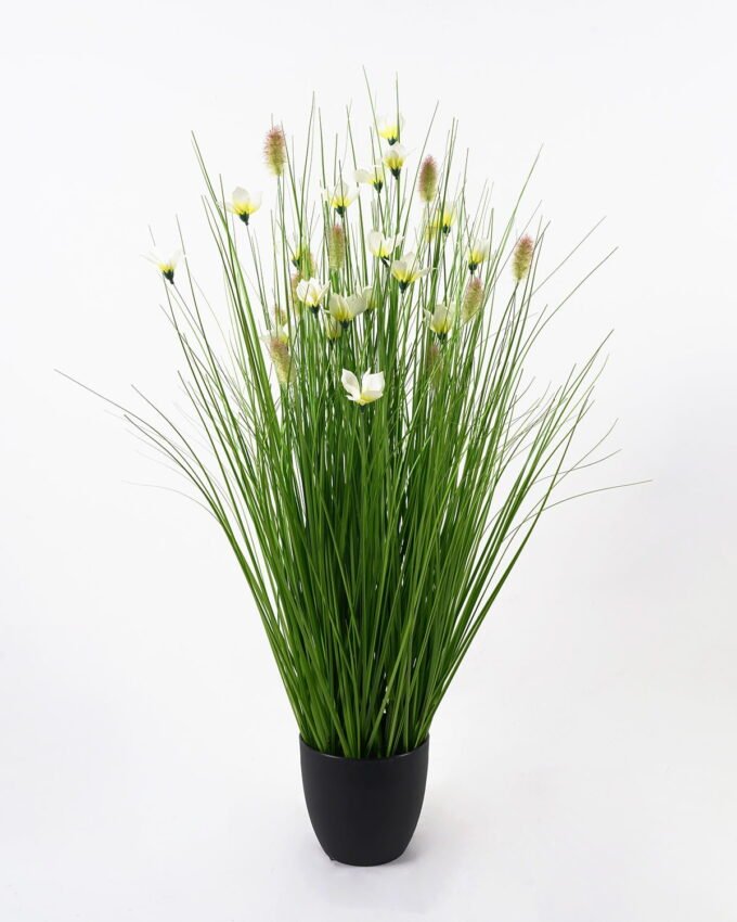 Artificial Grass 60*60*85cm Orchid *20 in PP pot GS-61924059 Grass&PLANT 3,000+ sqm showroom with thousands of artificial flowers, plants & trees ready for global sourcing.