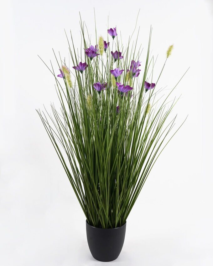 Artificial Grass 60*60*85cm Orchid *20 in PP pot GS-61924059 Grass&PLANT 3,000+ sqm showroom with thousands of artificial flowers, plants & trees ready for global sourcing.