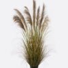 Artificial Grass 85*85*170cm natural  Bulrush *7 in PP pot GS-76124004 2024Nov YeahFlower is one of Chinese leading OEM manufacturers and exporters , supplying the silk flowers, wholesale artificial trees
