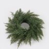 Artificial Plant 36*36*cm  Cypress leaf wreath GS-76024012 Christmas Item YeahFlower is one of Chinese leading OEM manufacturers and exporters , supplying the silk flowers, wholesale artificial trees