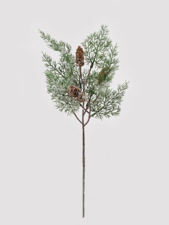 Artificial Plant 18*18*81cm Cedar single stem GS-58824051 Christmas Item 3,000+ sqm showroom with thousands of artificial flowers, plants & trees ready for global sourcing.