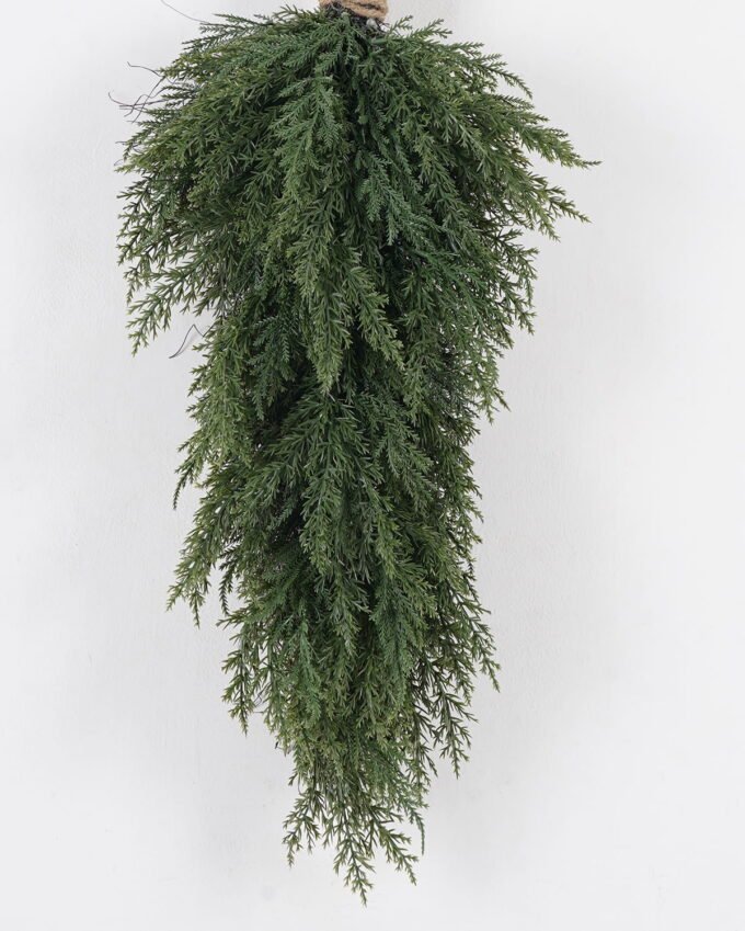 Artificial Plant 30*66cm Cypress leaf  hanging GS-76024014 Christmas Item YeahFlower is one of Chinese leading OEM manufacturers and exporters , supplying the silk flowers, wholesale artificial trees