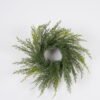 Artificial Plant 35*35cm  Cypress leaf wreath GS-76024017 Christmas Item YeahFlower is one of Chinese leading OEM manufacturers and exporters , supplying the silk flowers, wholesale artificial trees