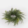 Artificial Plant 35*35cm  Cypress leaf wreath GS-76024017 Christmas Item YeahFlower is one of Chinese leading OEM manufacturers and exporters , supplying the silk flowers, wholesale artificial trees
