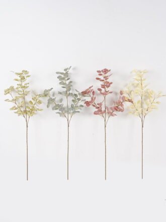 Artificial Plant 34*34*86cm Eucalyptus  single stem GS-75124004-Z1 Leaves&Sprays&Foliages 3,000+ sqm showroom with thousands of artificial flowers, plants & trees ready for global sourcing.