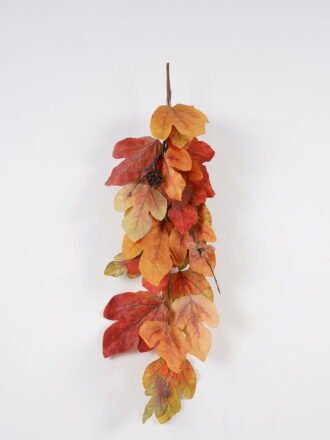 Artificial Plant 36*36*175cm Ficus Carica Leaves garland GS-71224038 Christmas Item 3,000+ sqm showroom with thousands of artificial flowers, plants & trees ready for global sourcing.