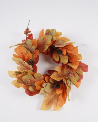 Artificial Plant 60*60cm Ficus Carica Leaves wreath GS-71224037 2024Oct YeahFlower is one of Chinese leading OEM manufacturers and exporters , supplying the silk flowers, wholesale artificial trees Artificial Plant 60*60cm Ficus Carica Leaves wreath GS-71224037 2024Oct YeahFlower is one of Chinese leading OEM manufacturers and exporters , supplying the silk flowers, wholesale artificial trees