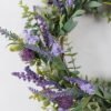 Artificial Plant 55x55cm  Lavender  wreath GS-76224001 2024Nov YeahFlower is one of Chinese leading OEM manufacturers and exporters , supplying the silk flowers, wholesale artificial trees
