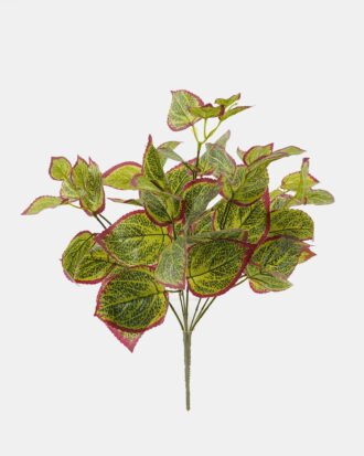 Artificial Plant 28*28*37cm Leaf *7 bush GS-29823009-G1 2024Oct YeahFlower is one of Chinese leading OEM manufacturers and exporters , supplying the silk flowers, wholesale artificial trees