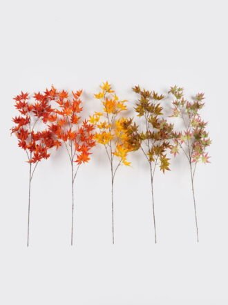 Artificial Plant 30*30*98cm Maple Leaf *5 single stem GS-17724063-Y1 Leaves&Sprays&Foliages 3,000+ sqm showroom with thousands of artificial flowers, plants & trees ready for global sourcing.