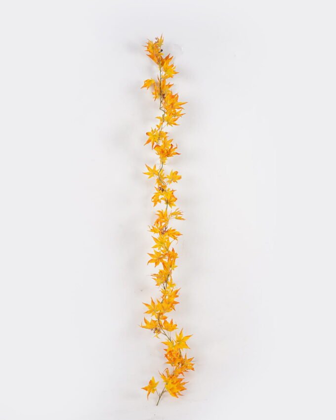 Artificial Plant 15*180cm Maple Leaf garland GS-17724064 2024Oct YeahFlower is one of Chinese leading OEM manufacturers and exporters , supplying the silk flowers, wholesale artificial trees