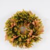 Artificial Plant 50*50cm Maple Leaf wreath GS-17724062 2024Oct YeahFlower is one of Chinese leading OEM manufacturers and exporters , supplying the silk flowers, wholesale artificial trees