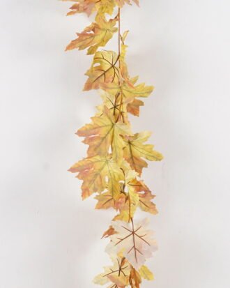 Artificial Plant 20*170cm Maple leaf garland GS-17723002-Y1 2024Oct YeahFlower is one of Chinese leading OEM manufacturers and exporters , supplying the silk flowers, wholesale artificial trees