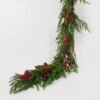 Artificial Plant 20*180cm Mixed Cypress leaf berry  garland GS-76024005 2024Nov YeahFlower is one of Chinese leading OEM manufacturers and exporters , supplying the silk flowers, wholesale artificial trees
