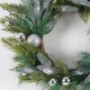 Artificial Plant 60x60cm Pine leaf Christmas wreath GS-76224010 2024Nov YeahFlower is one of Chinese leading OEM manufacturers and exporters , supplying the silk flowers, wholesale artificial trees