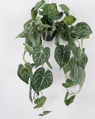 Artificial Table Plants 56*56*105cm Anthurium crystallinum *2 in PP pot GS-14524018 2024Oct YeahFlower is one of Chinese leading OEM manufacturers and exporters , supplying the silk flowers, wholesale artificial trees