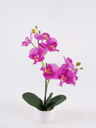Artificial Table Plants 17*11*41cm Phalaenopsis *5 in PP pot GS-29424100 Potted Flowers&Plants 3,000+ sqm showroom with thousands of artificial flowers, plants & trees ready for global sourcing.
