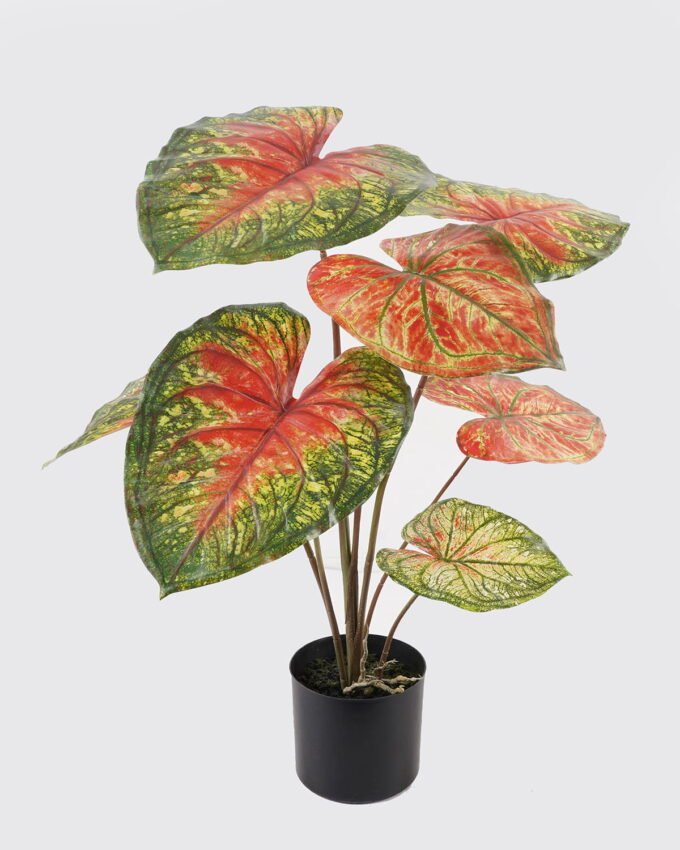 Artificial Table Plants 51*51*76cm Philodendron in PP pot/7 Lvs GS-14524032 2024Oct YeahFlower is one of Chinese leading OEM manufacturers and exporters , supplying the silk flowers, wholesale artificial trees