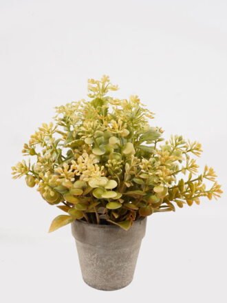 Artificial Table Plants 15*15*23cm Plant in PaPer PulP pot GS-73724035 Potted Flowers&Plants 3,000+ sqm showroom with thousands of artificial flowers, plants & trees ready for global sourcing.