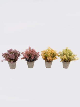 Artificial Table Plants 19*19*22cm Plant in PaPer PulP pot GS-73724034-Y2 Potted Flowers&Plants 3,000+ sqm showroom with thousands of artificial flowers, plants & trees ready for global sourcing.