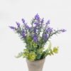 Artificial Table Plants 15*15*25cm lavender in PaPer PulP pot GS-73724031 Potted Flowers&Plants 3,000+ sqm showroom with thousands of artificial flowers, plants & trees ready for global sourcing.