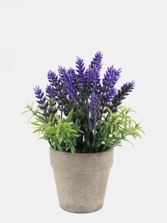 Artificial Table Plants 20*20*22cm lavender in PaPer PulP pot GS-73724033 Potted Flowers&Plants 3,000+ sqm showroom with thousands of artificial flowers, plants & trees ready for global sourcing.