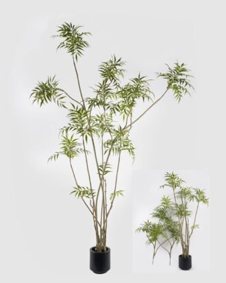 Artificial Tree 130*100*240cm (8′) Tree *4 in PP pot/92 lvs GS-48524017KD 2024Oct YeahFlower is one of Chinese leading OEM manufacturers and exporters , supplying the silk flowers, wholesale artificial trees