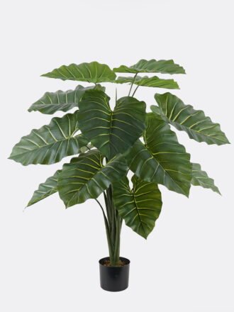 Artificial Tree 85*80*90cm Colocasia in PP pot/9lvs GS-30424059 Tree&Plant 3,000+ sqm showroom with thousands of artificial flowers, plants & trees ready for global sourcing.