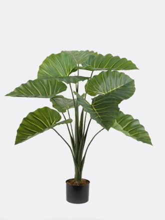 Artificial Tree 110*100*120cm Colocasia in PP pot/15 lvs GS-30424060 Tree&Plant 3,000+ sqm showroom with thousands of artificial flowers, plants & trees ready for global sourcing.