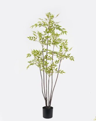 Artificial Tree 70*70*165cm Common Nandina tree *3 in PP pot GS-48524021 2024Oct YeahFlower is one of Chinese leading OEM manufacturers and exporters , supplying the silk flowers, wholesale artificial trees