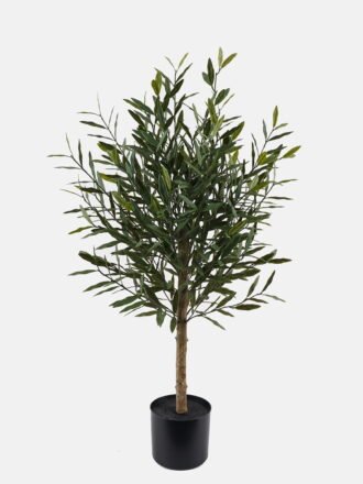 Artificial Tree 50*50*110cm Leaf plastic olive tree in PP pot/480 Lvs GS-59524040KD Tree&Plant 3,000+ sqm showroom with thousands of artificial flowers, plants & trees ready for global sourcing.
