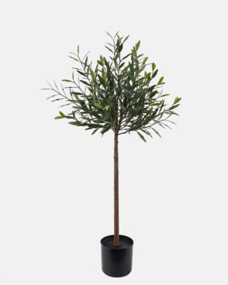 Artificial Tree 50*50*110cm Leaf plastic olive tree in PP pot/480 Lvs GS-59524040KD 2024Oct YeahFlower is one of Chinese leading OEM manufacturers and exporters , supplying the silk flowers, wholesale artificial trees