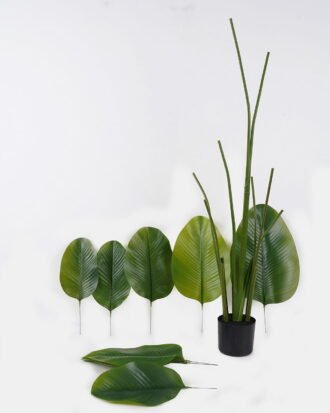 Artificial Tree 60*36*160cm Marantaceae *3  in PP pot/8 lvs GS-48524027KD 2024Oct YeahFlower is one of Chinese leading OEM manufacturers and exporters , supplying the silk flowers, wholesale artificial trees