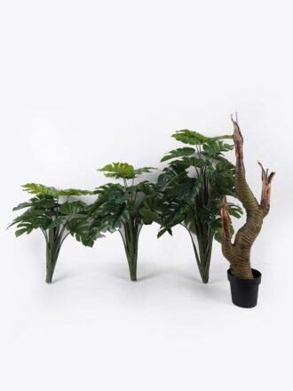 Artificial Tree 100*100*210cm Actinodendron *15 in PP pot/15 lvs GS-30424055KD Tree&Plant 3,000+ sqm showroom with thousands of artificial flowers, plants & trees ready for global sourcing.