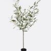 Artificial Tree 55*50*120cm Olive in plastic pot GS-63321021-R 2024Oct YeahFlower is one of Chinese leading OEM manufacturers and exporters , supplying the silk flowers, wholesale artificial trees