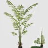Artificial Tree 90*90*210cm Polystichum acanthophyllum  in PP pot GS-48524041KD 2024Oct YeahFlower is one of Chinese leading OEM manufacturers and exporters , supplying the silk flowers, wholesale artificial trees