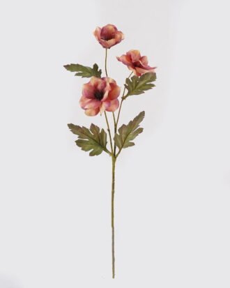 Artificial Flower 24*24*69cm Anemone *3 single stem GS-39124028-Z1 2024Dec YeahFlower is one of Chinese leading OEM manufacturers and exporters , supplying the silk flowers, wholesale artificial trees